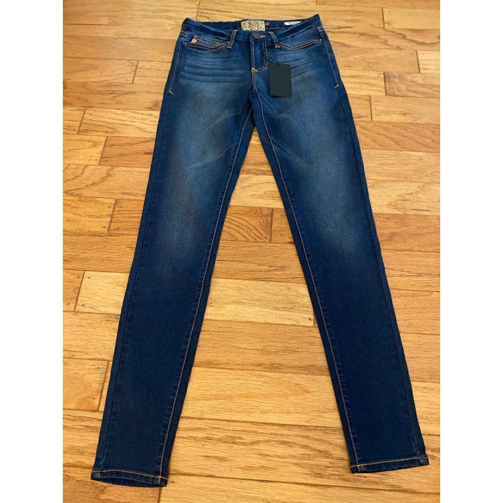 NWT Dear John, women's Metro Jegging, cotton, dark wash jeans size 26